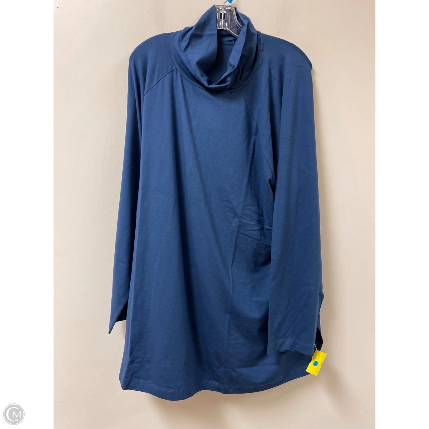 Top Long Sleeve By J. Jill In Blue, Size: 3x