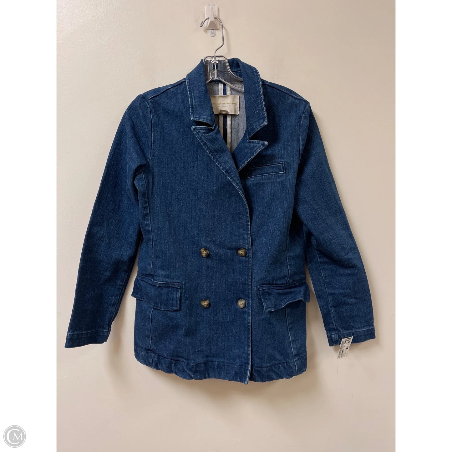 Jacket Denim By Pilcro In Blue Denim, Size: Xs