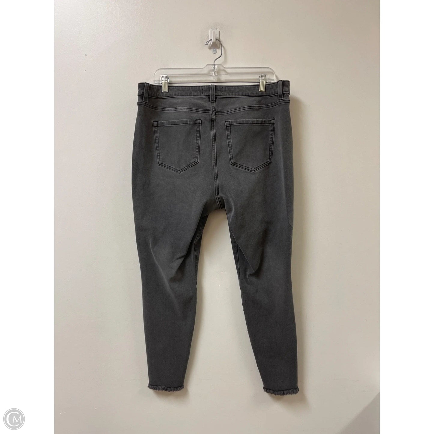 Jeans Skinny By Lane Bryant In Grey, Size: 16