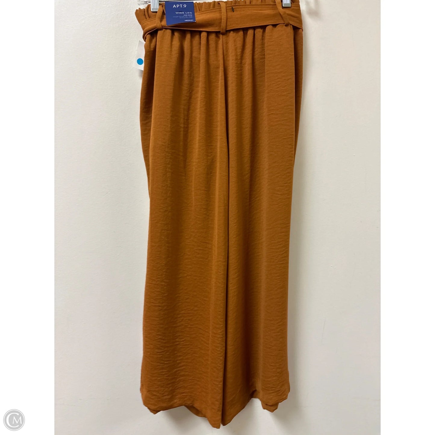 Pants Wide Leg By Apt 9 In Orange, Size: M