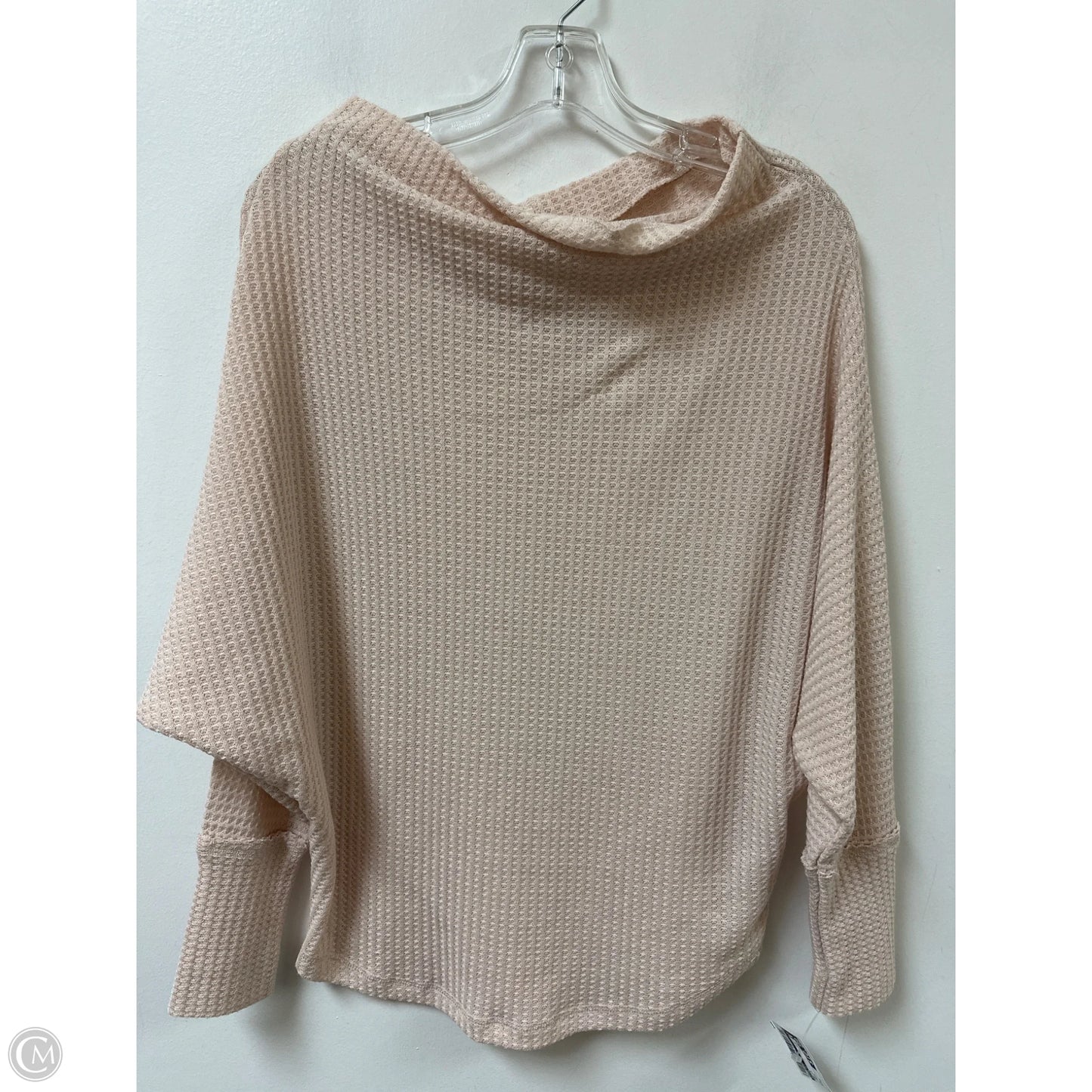 Top Long Sleeve By Wishlist In Cream, Size: S