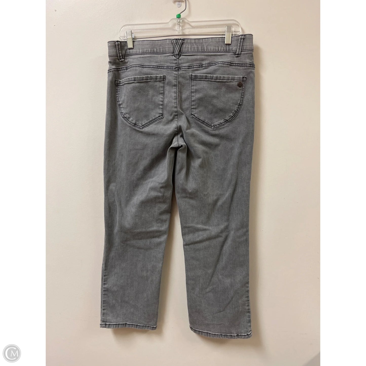 Jeans Straight By Democracy In Grey, Size: 12