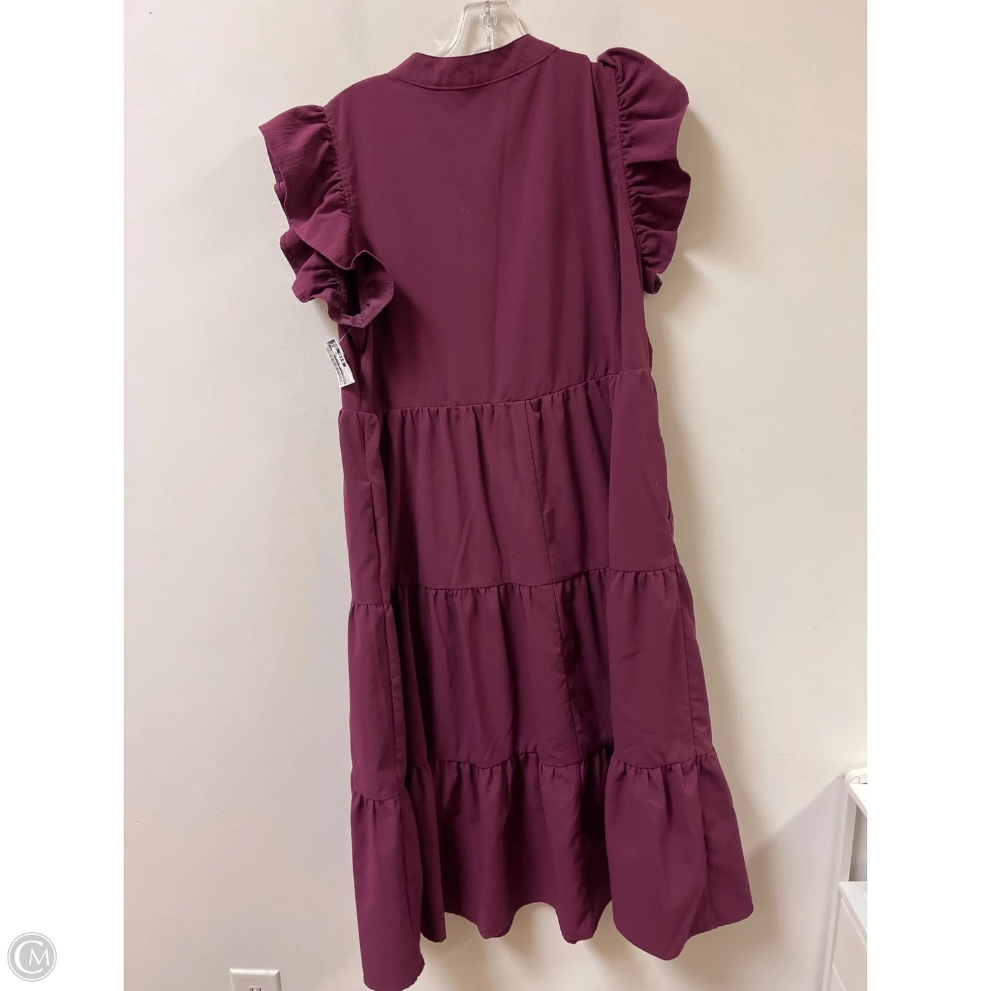 Dress Casual Maxi By Entro In Purple, Size: L