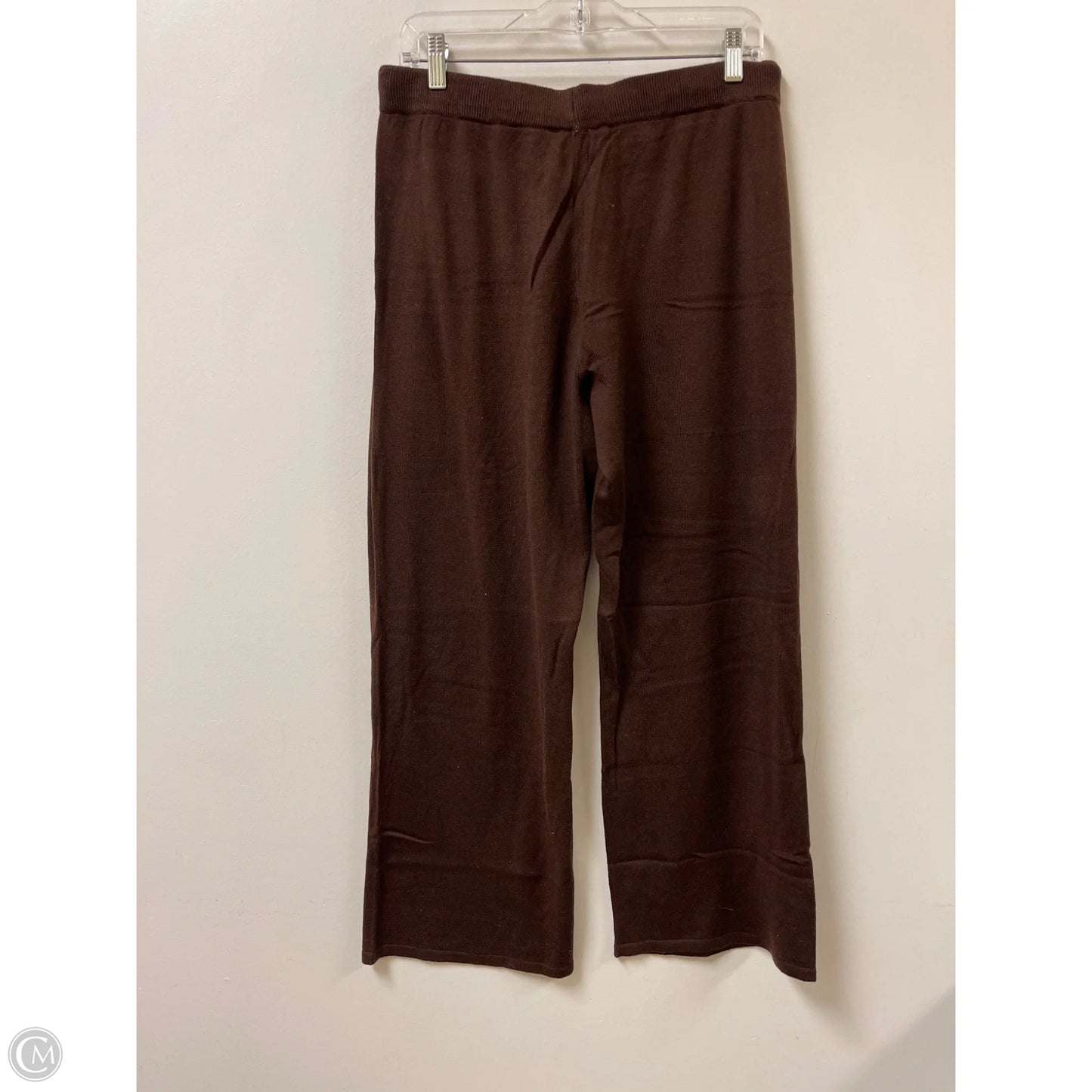 Pants Wide Leg By Members Mark In Brown, Size: M