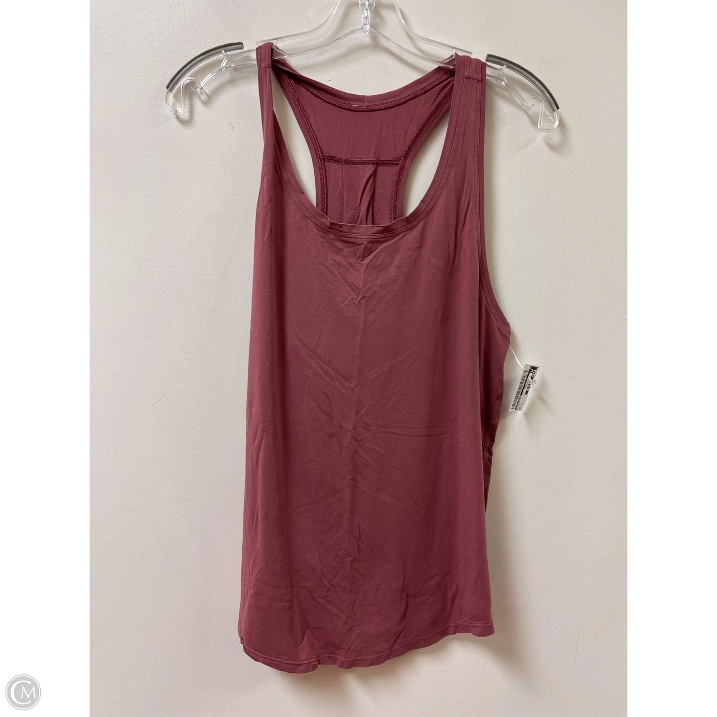 Athletic Tank Top By Lululemon In Mauve, Size: M