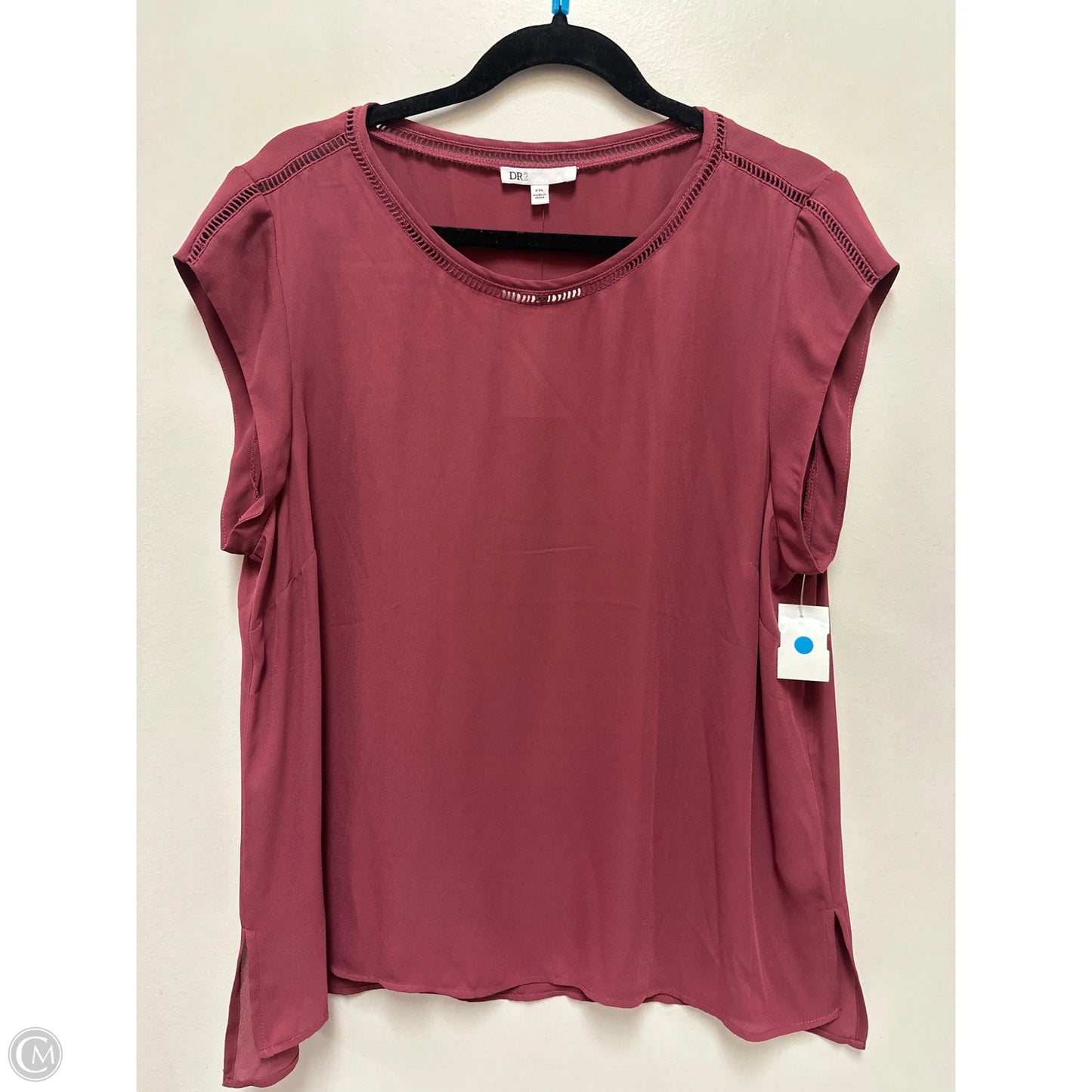 Top Short Sleeve By Dr2 In Red, Size: Xl