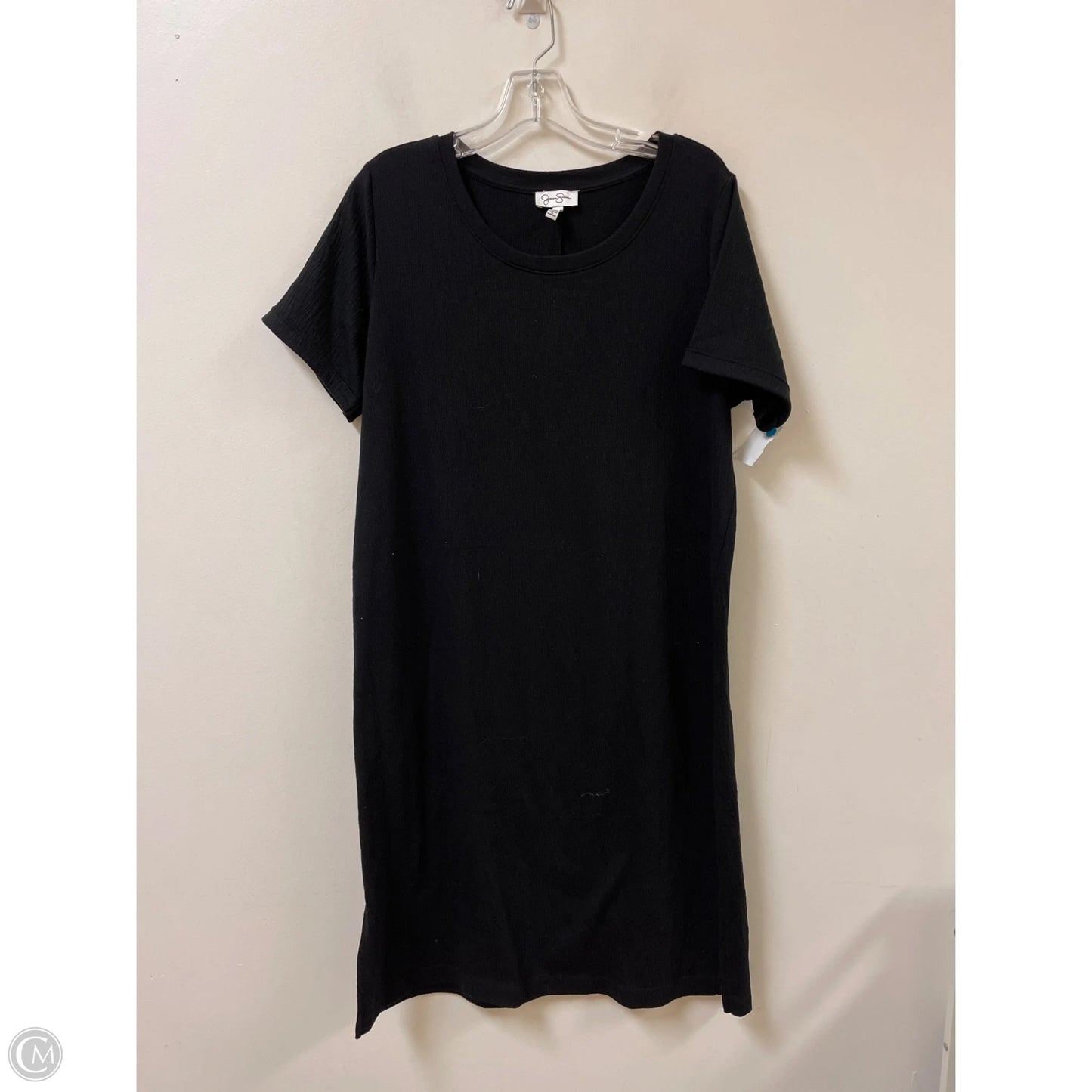 Dress Casual Midi By Jessica Simpson In Black, Size: L