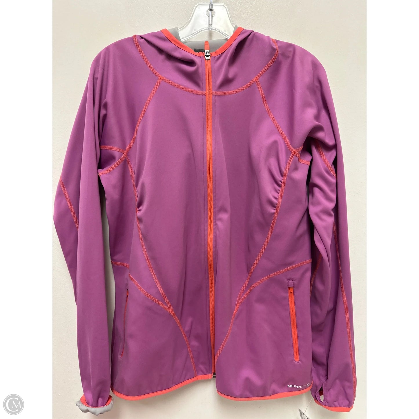 Athletic Jacket By Merrell In Purple, Size: Xl