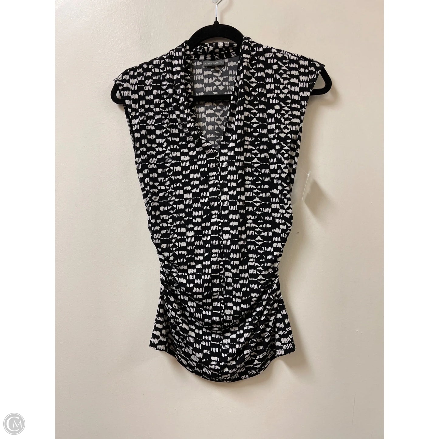 Top Sleeveless By Vince Camuto In Black, Size: S