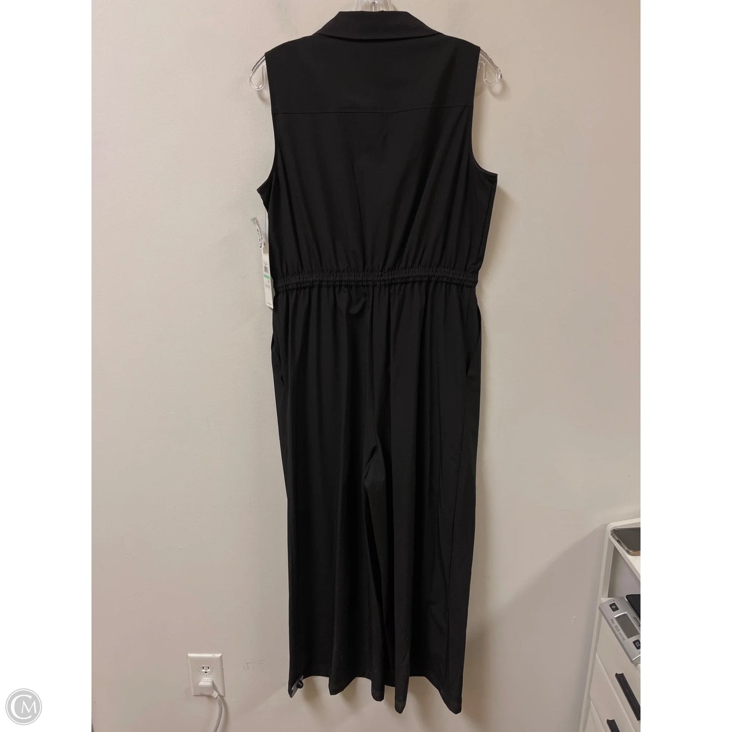 Jumpsuit By Calvin Klein In Black, Size: M