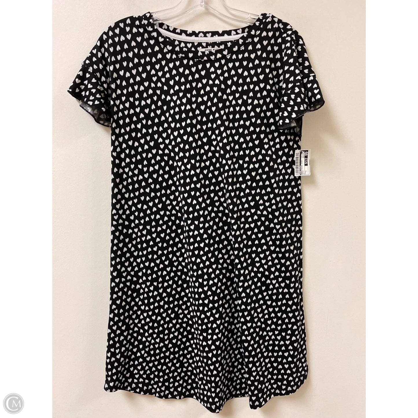 Dress Casual Short By Anne Klein In Black, Size: S