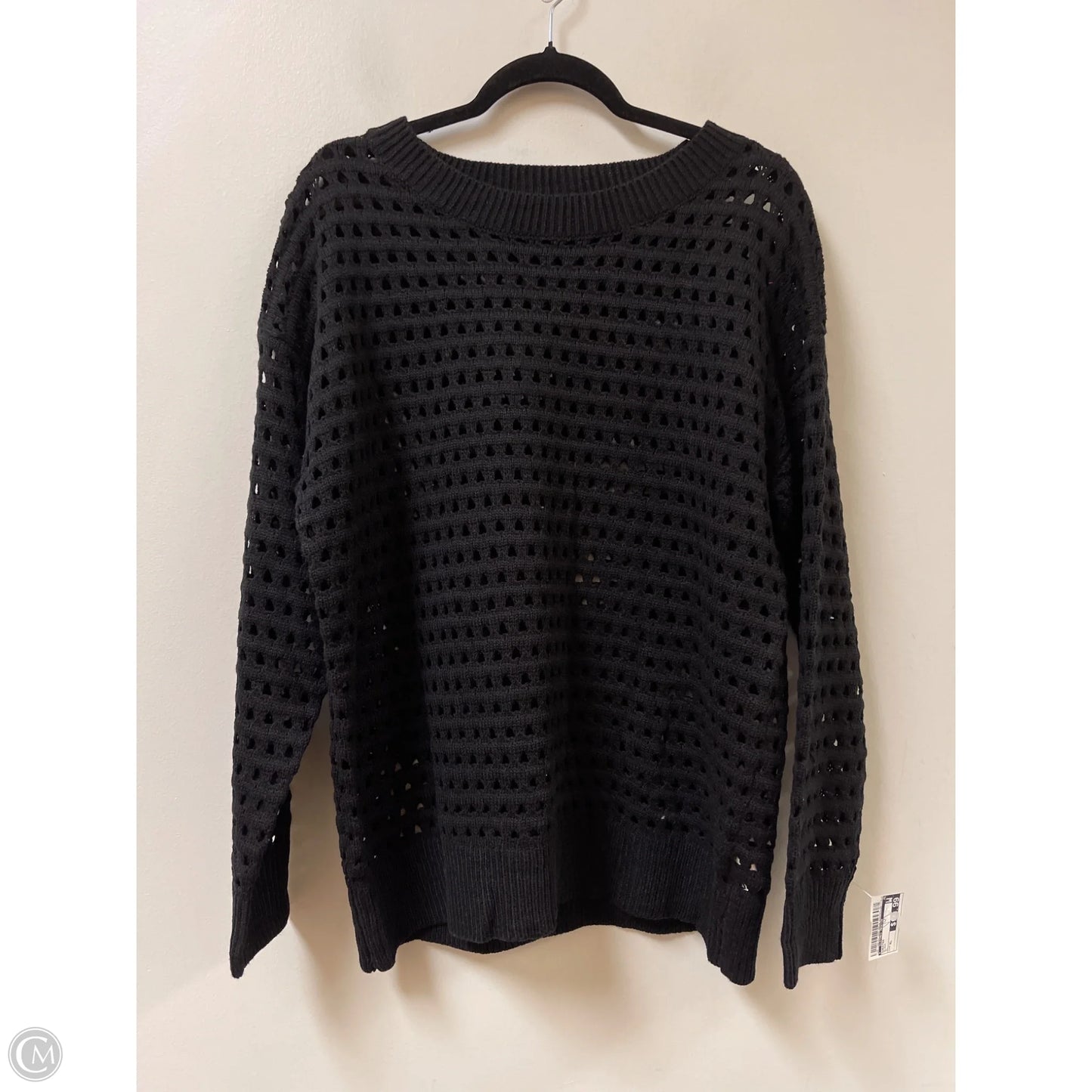 Sweater By Clothes Mentor In Black, Size: Xl