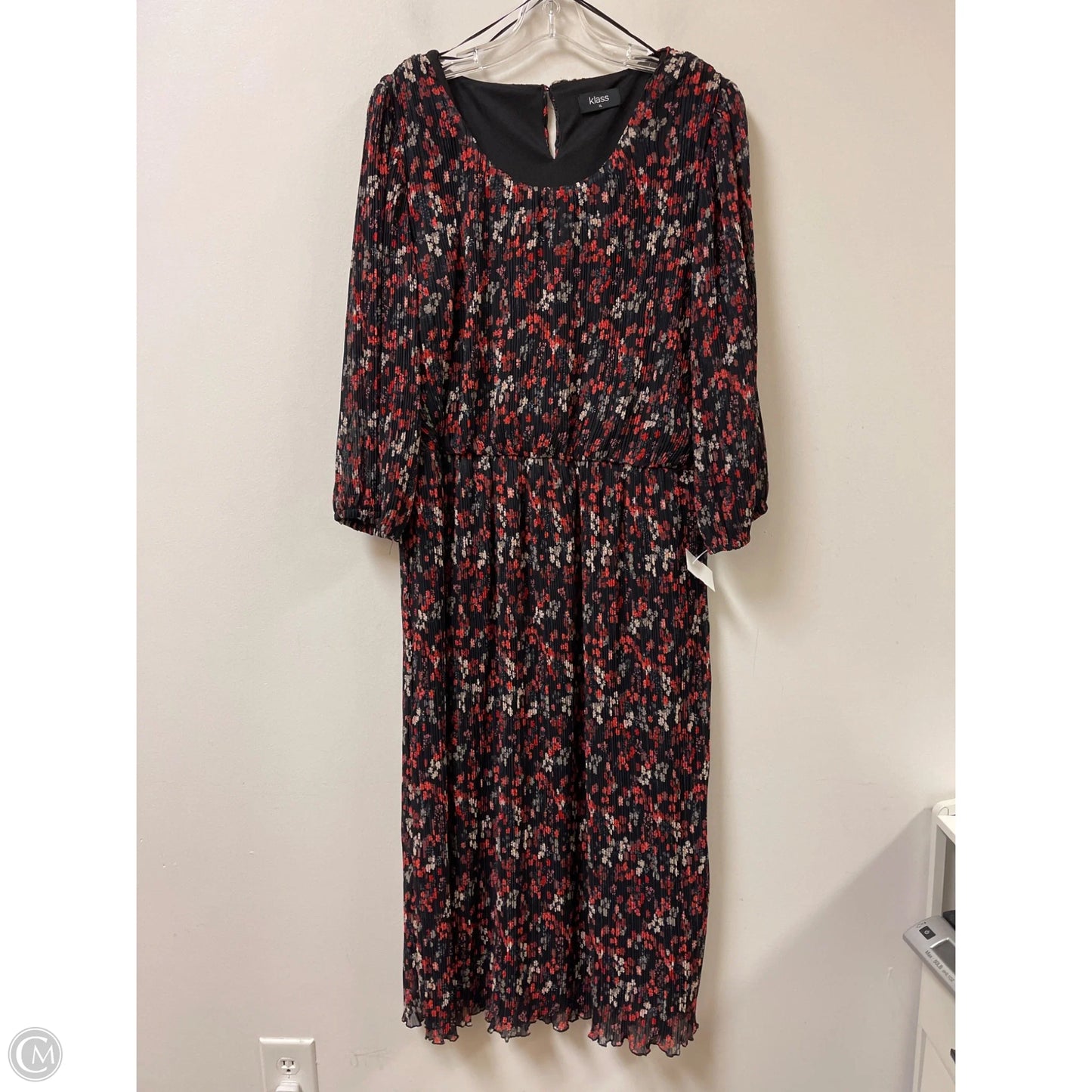 Dress Casual Maxi By Clothes Mentor In Floral Print, Size: Xl