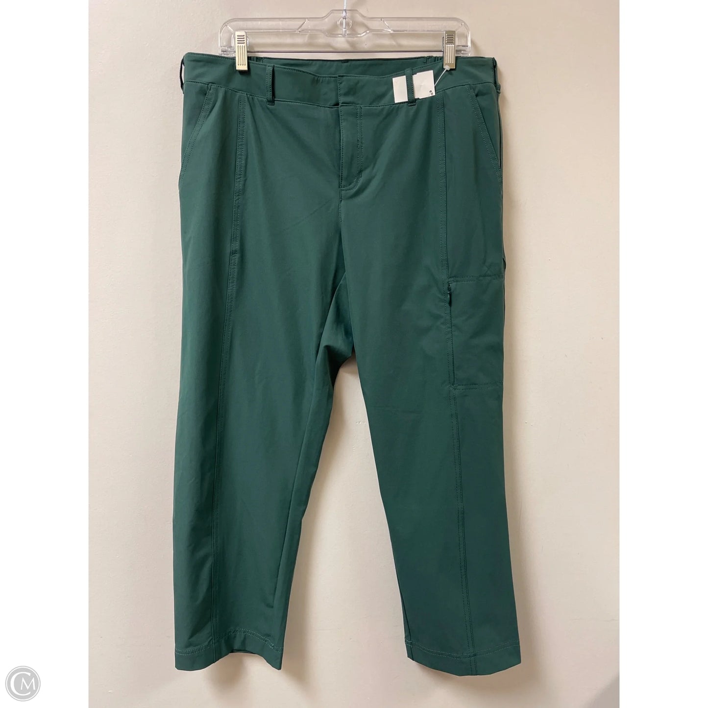 Athletic Pants By Kirkland In Green, Size: 12
