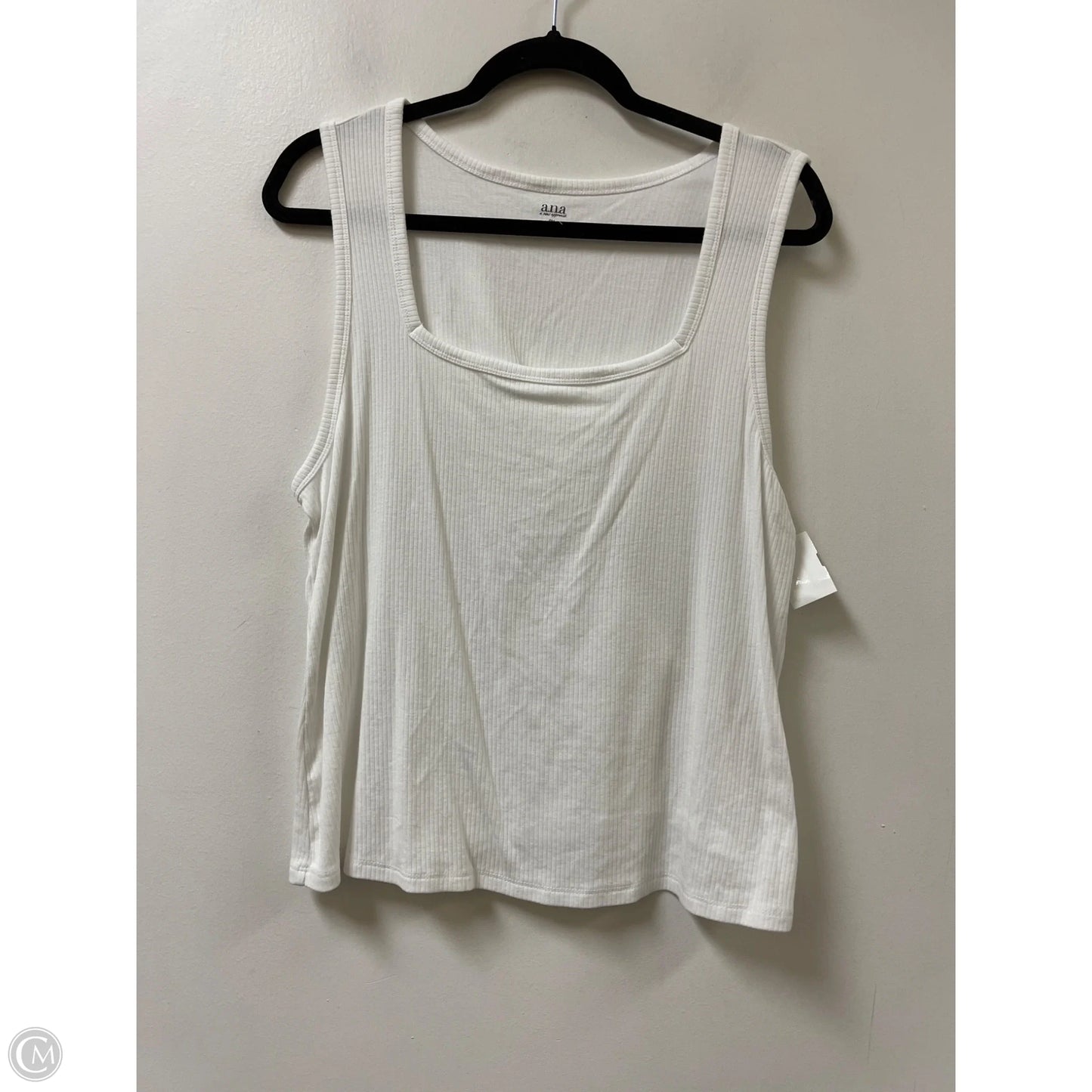 Tank Top By Ana In White, Size: Xl