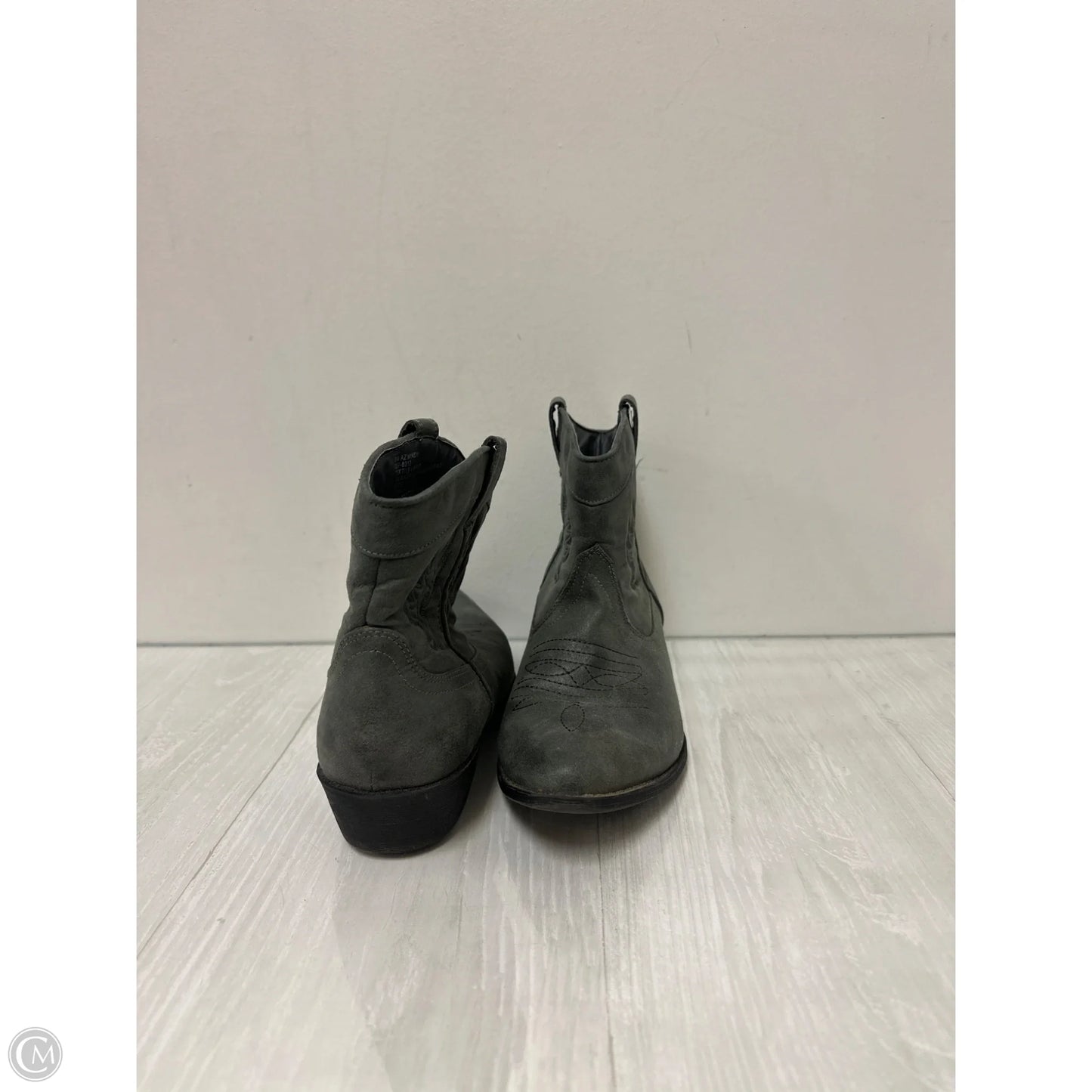 Boots Western By Arizona In Grey, Size: 9