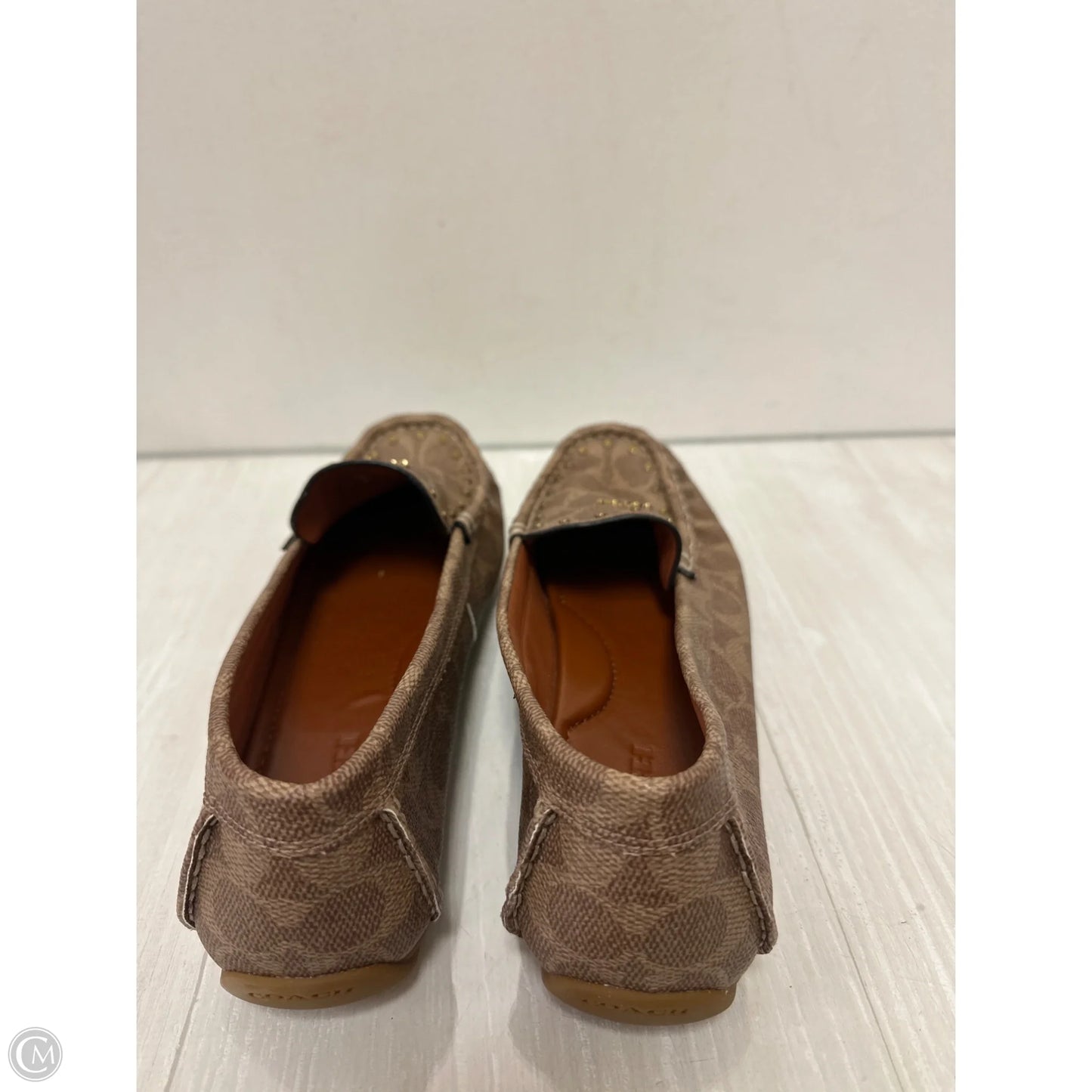 Shoes Designer By Coach In Brown, Size: 8