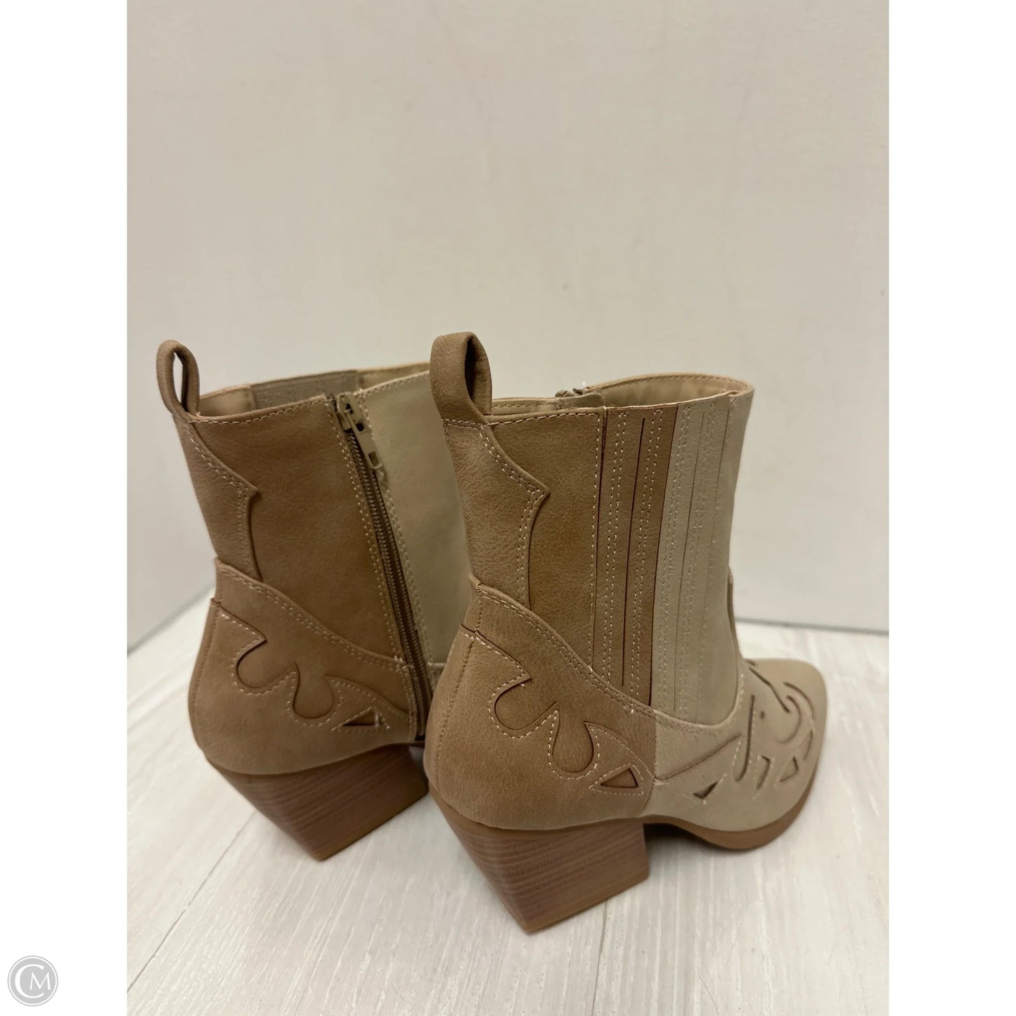 Boots Western By Soda In Tan, Size: 7