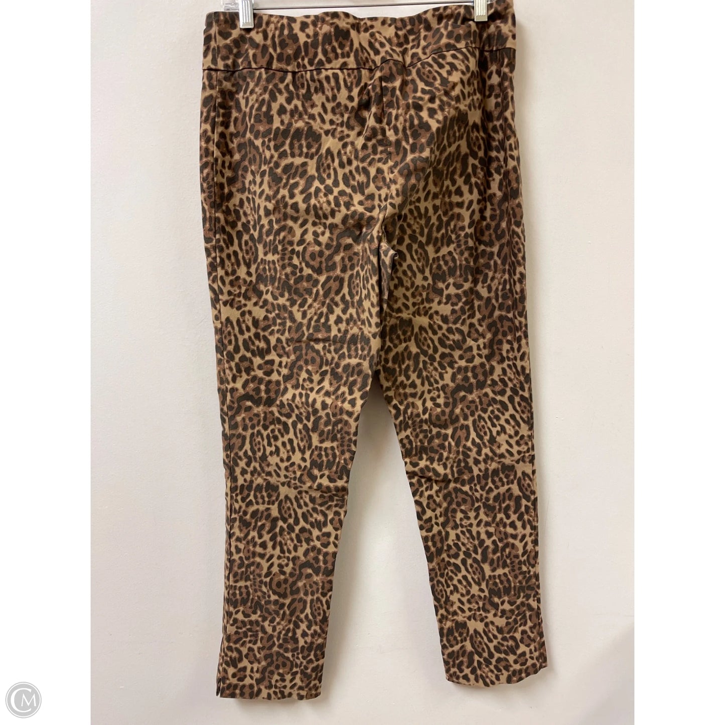 Pants Leggings By Peck And Peck In Animal Print, Size: M