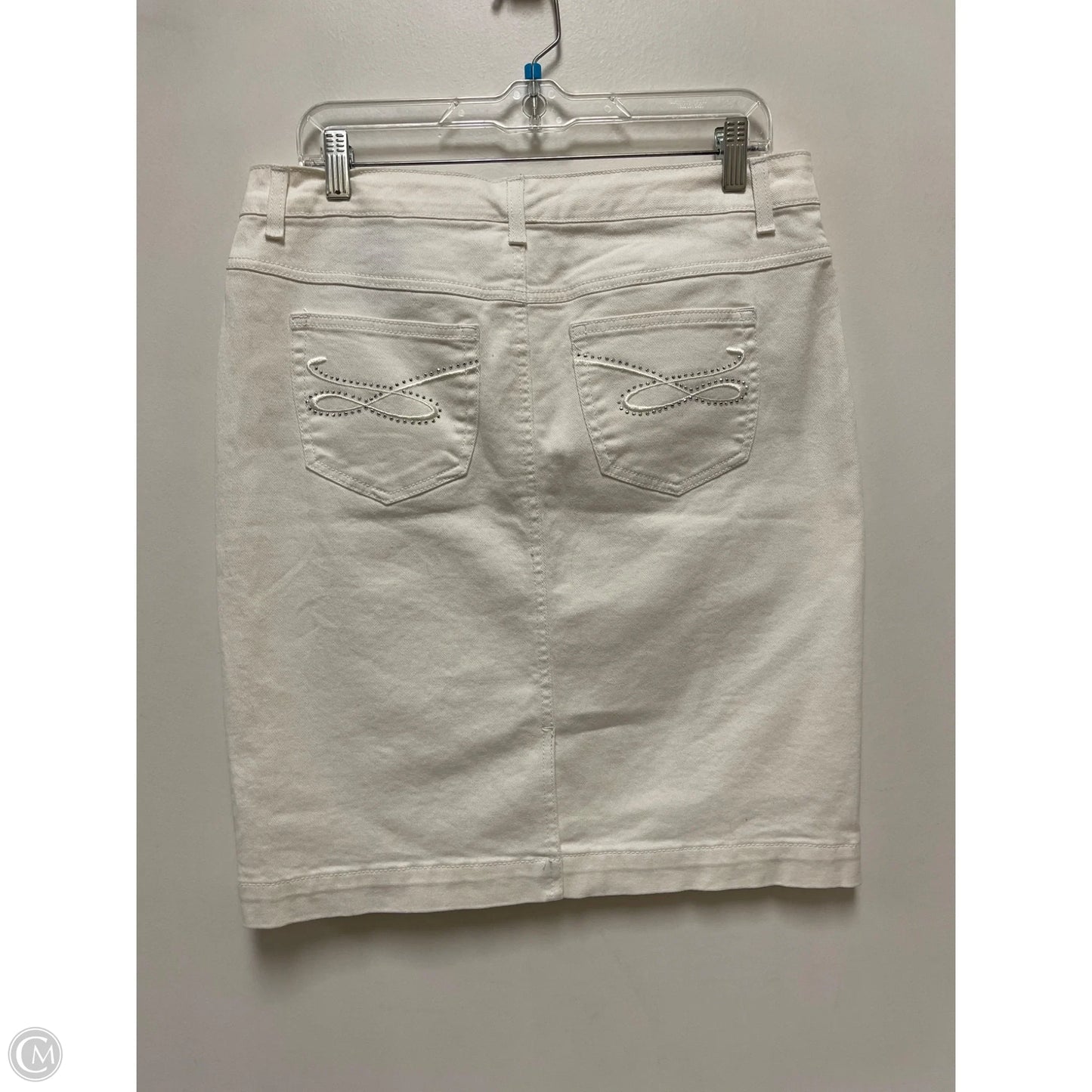 Skirt Midi By Style And Company In Cream, Size: 8