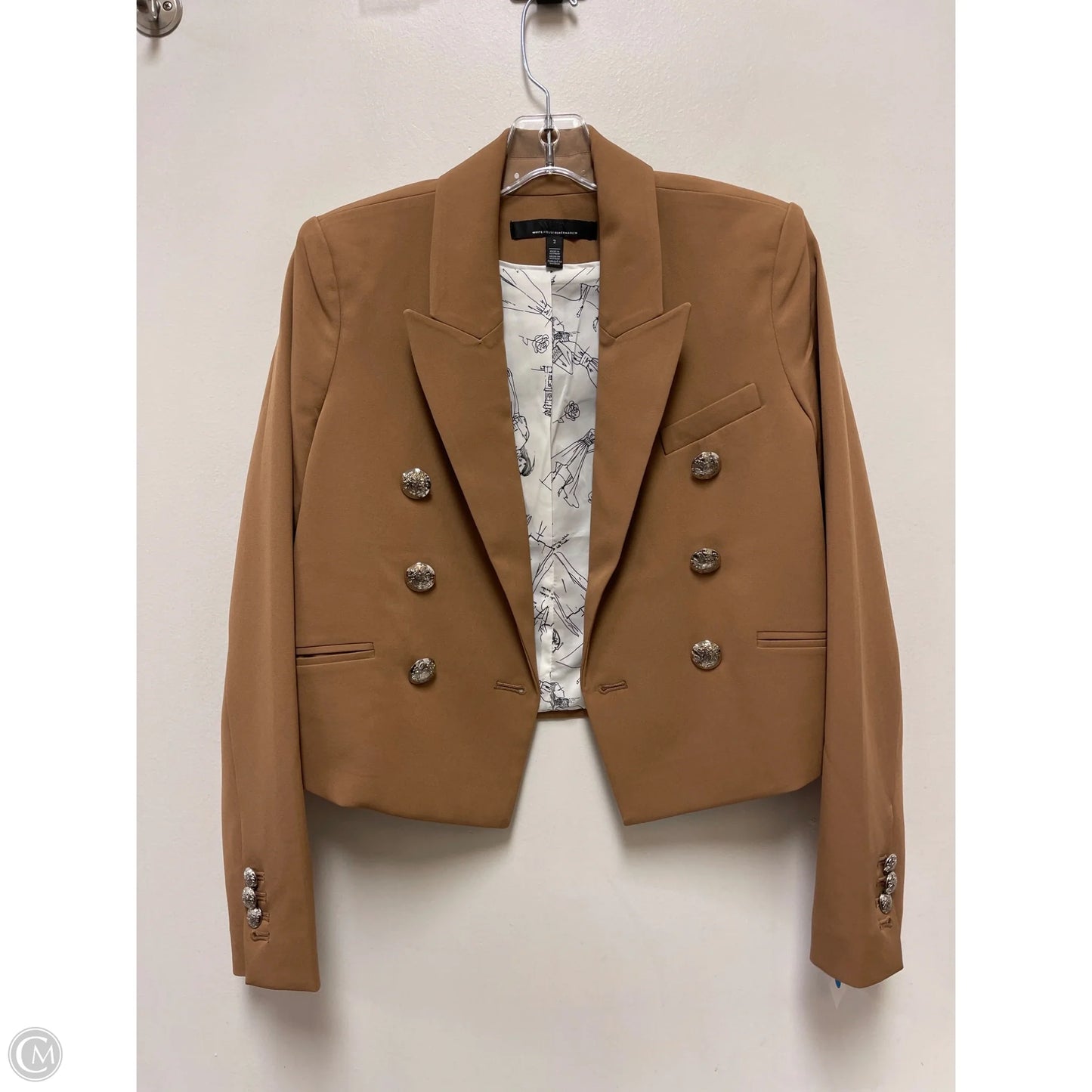Blazer By White House Black Market In Brown, Size: Xs