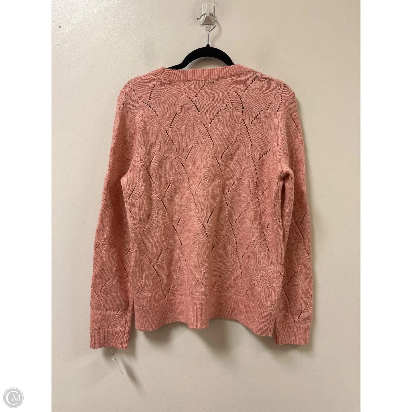 Sweater By Loft In Pink, Size: L