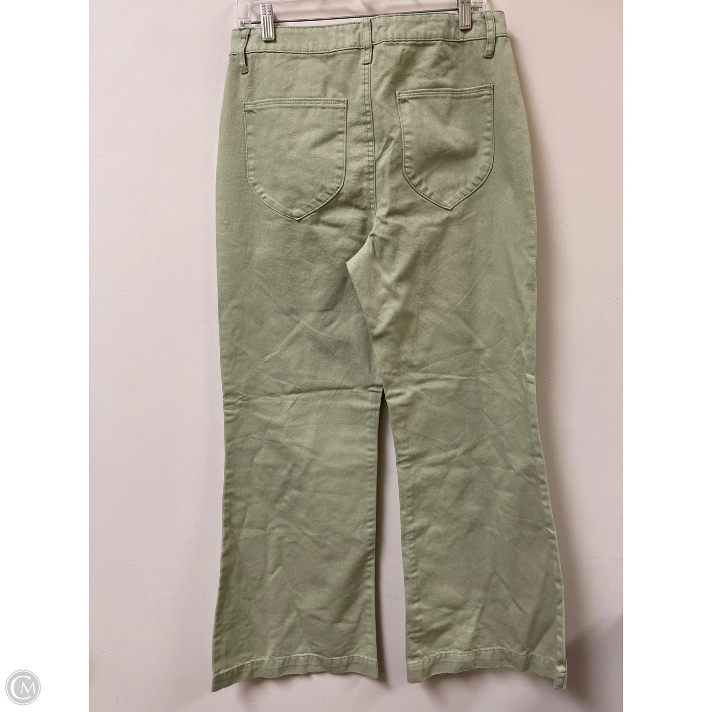 Jeans Wide Leg By And Now This In Green, Size: 10