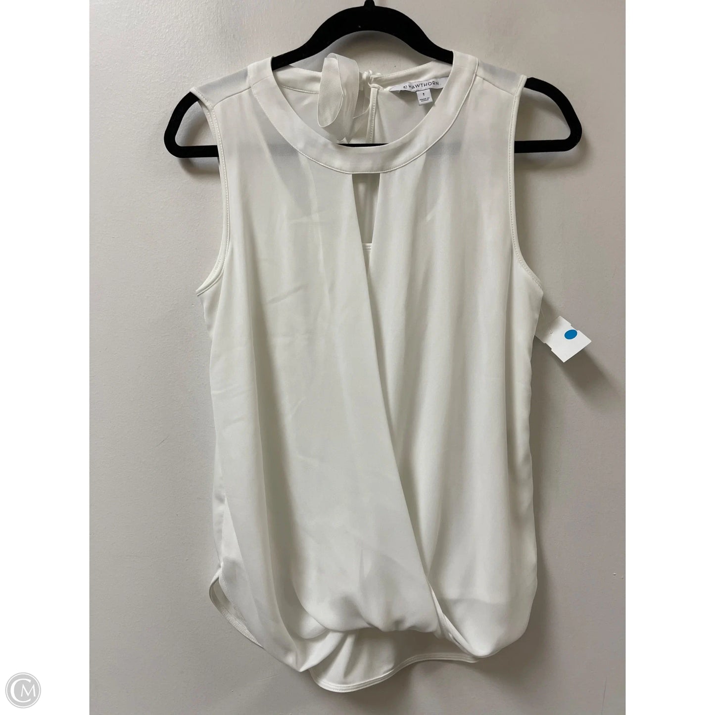 Top Sleeveless By 41 Hawthorn In White, Size: S