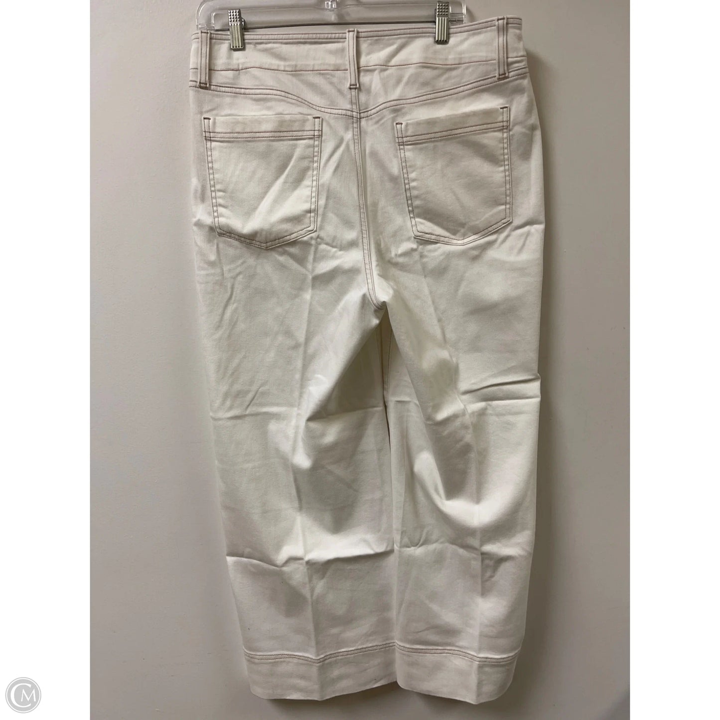 Pants Wide Leg By Chicos In White, Size: 14
