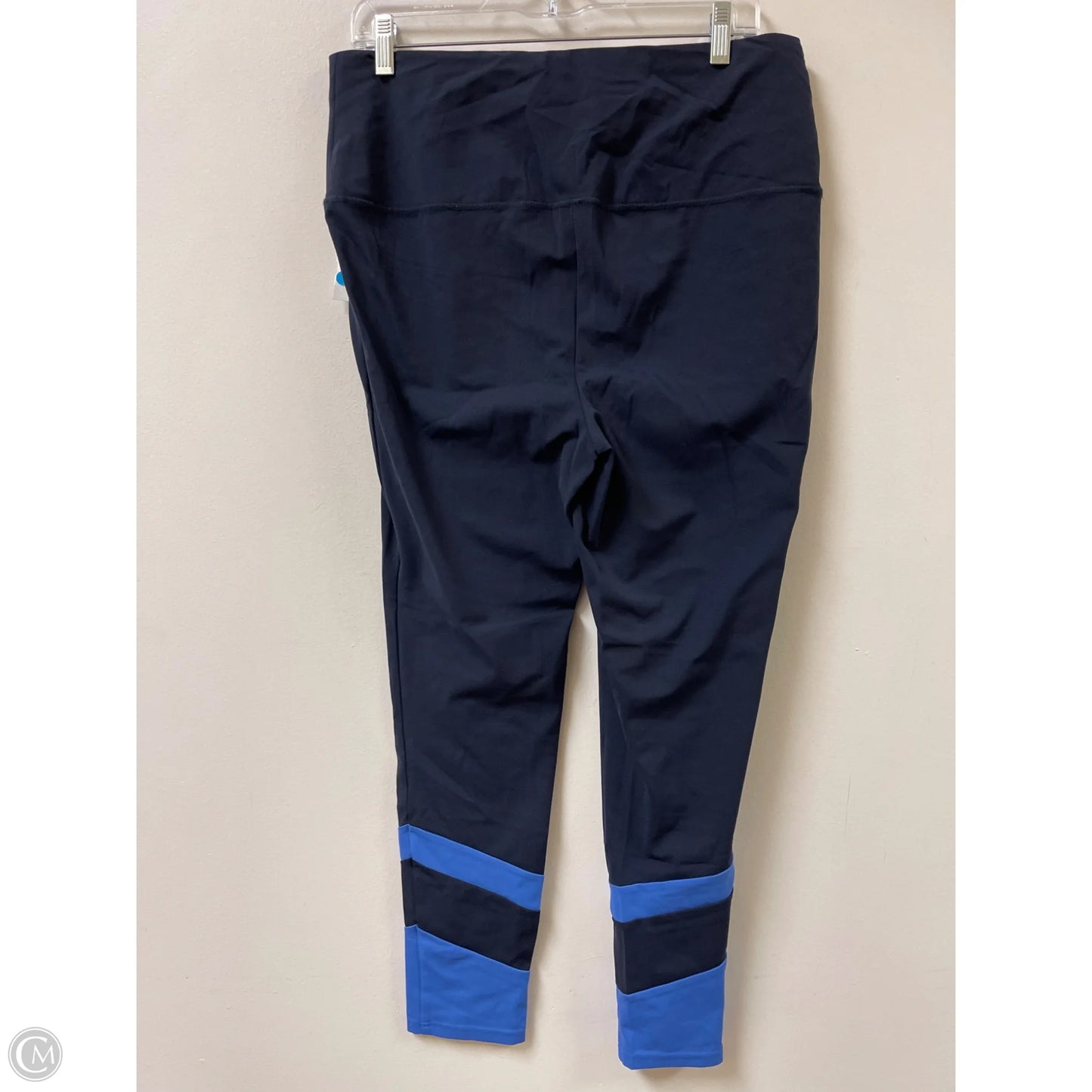 Athletic Leggings By Chicos In Navy, Size: 12