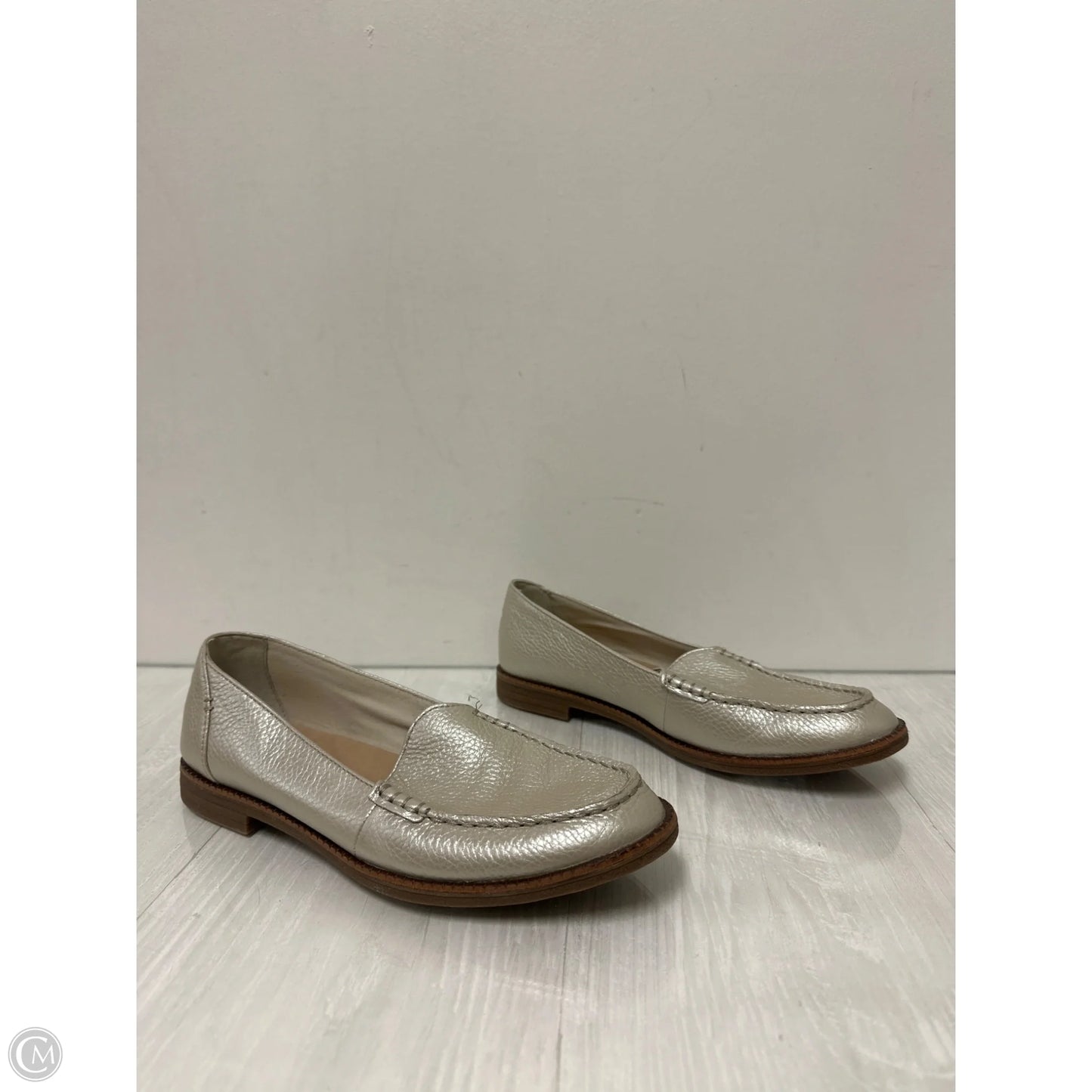 Shoes Flats By Sperry In Gold, Size: 8