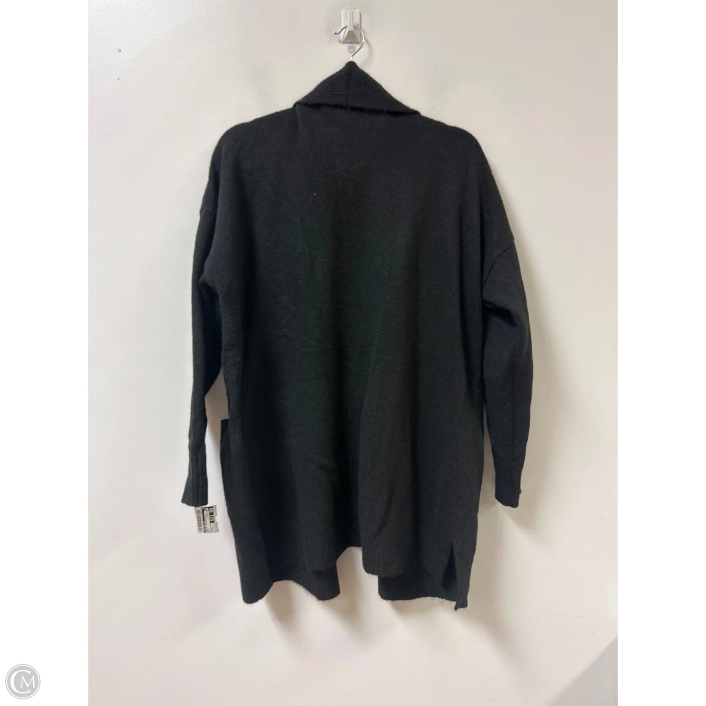 Sweater Cardigan By Time And Tru In Black, Size: Xl