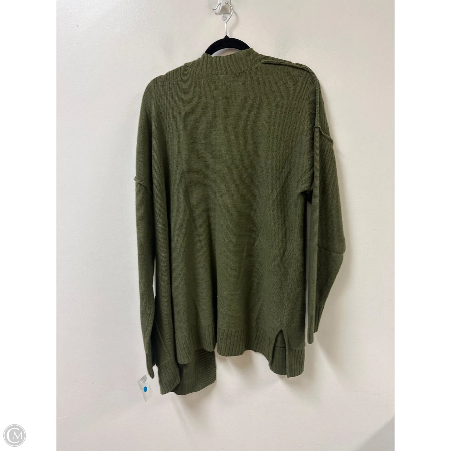 Sweater Cardigan By Sonoma In Green, Size: 1x