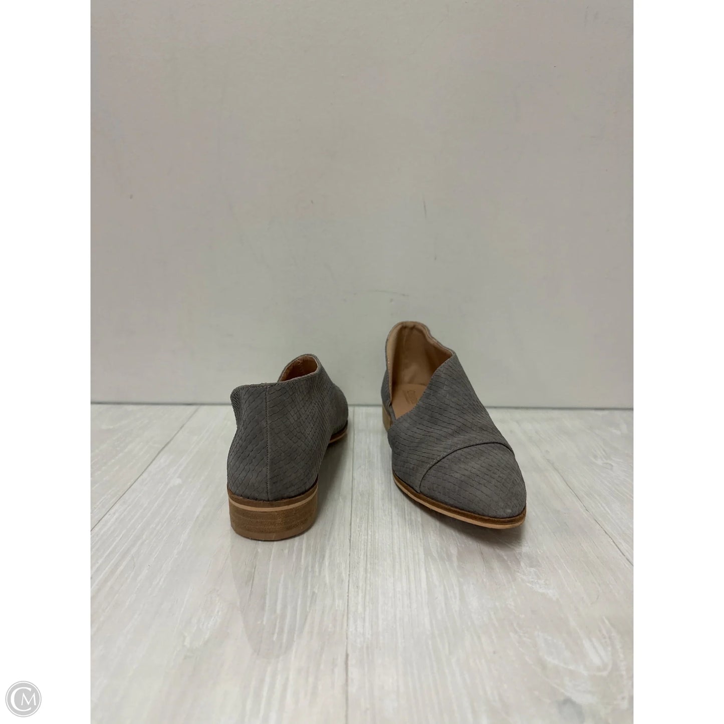 Boots Ankle Heels By Catherine Malandrino In Grey, Size: 8.5