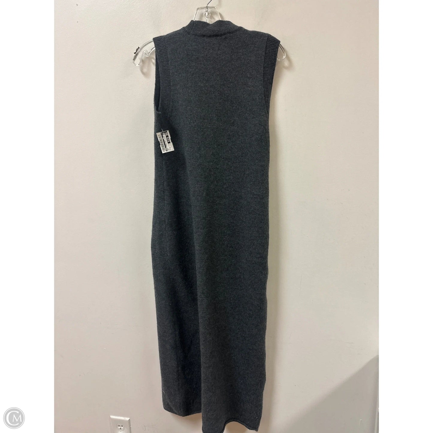 Dress Casual Maxi By Zara In Grey, Size: S