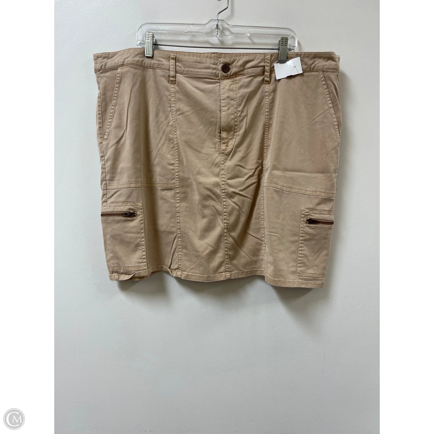 Skort By Soft Surroundings In Brown, Size: 20
