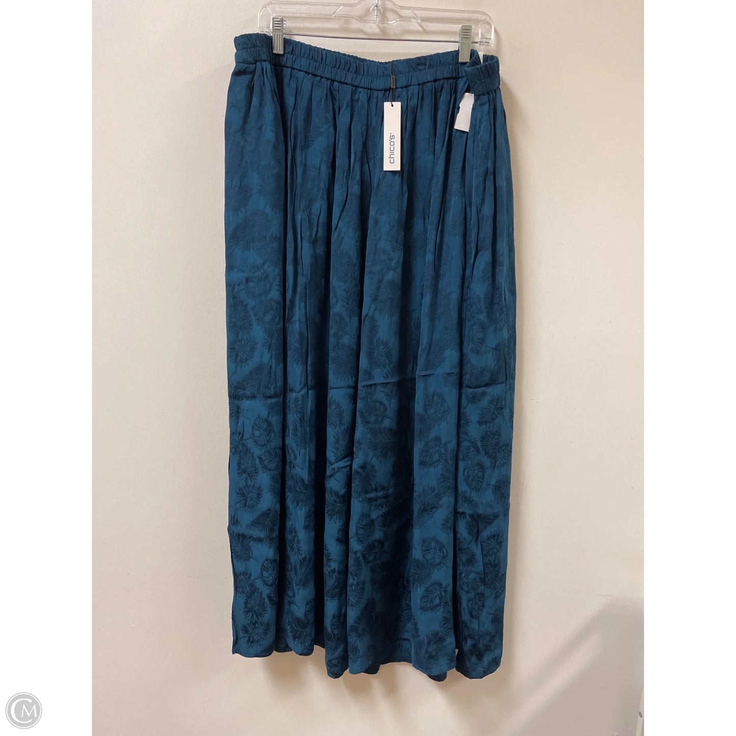 Skirt Maxi By Chicos In Blue, Size: 18