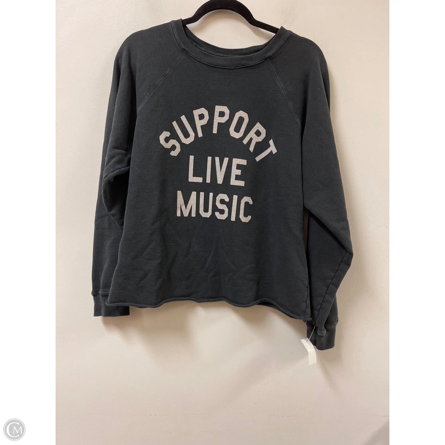 Sweater By Clothes Mentor In Black, Size: M