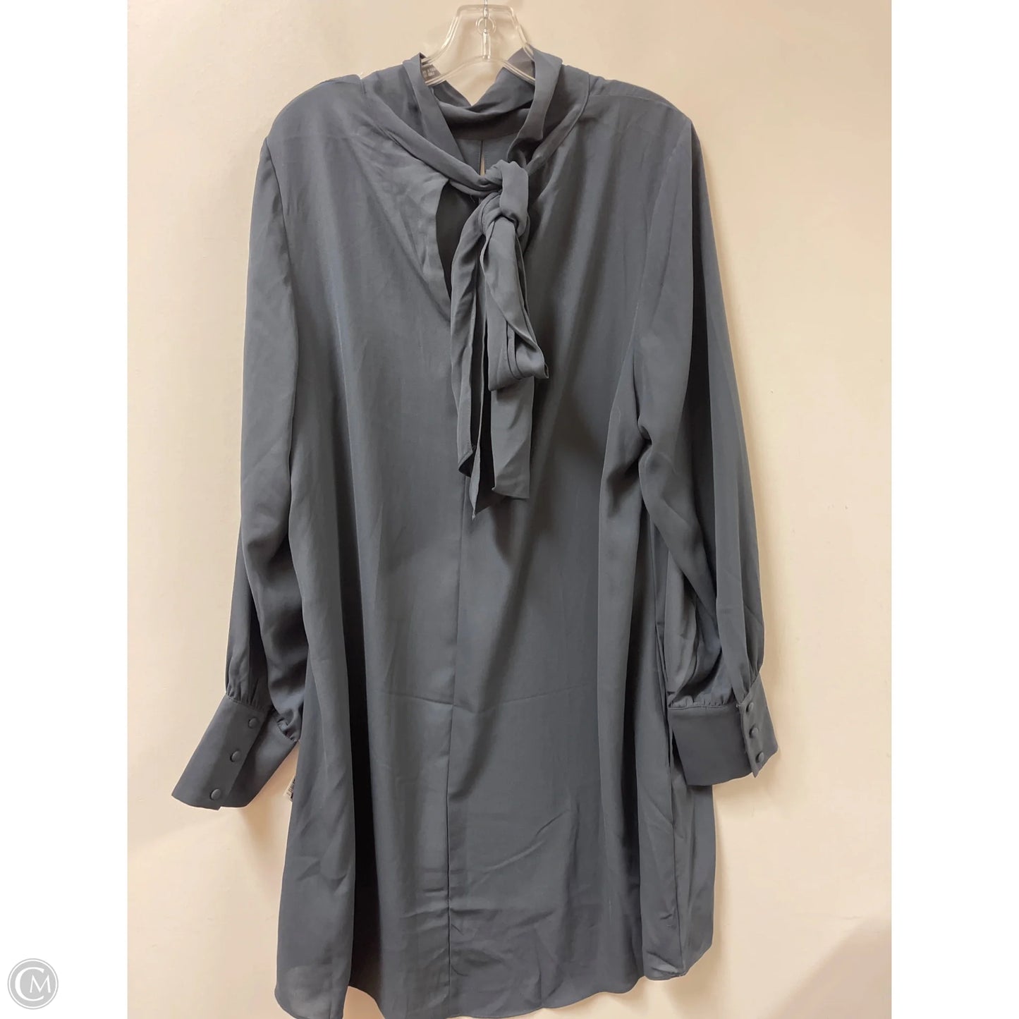 Dress Casual Short By City Chic In Grey, Size: 2x