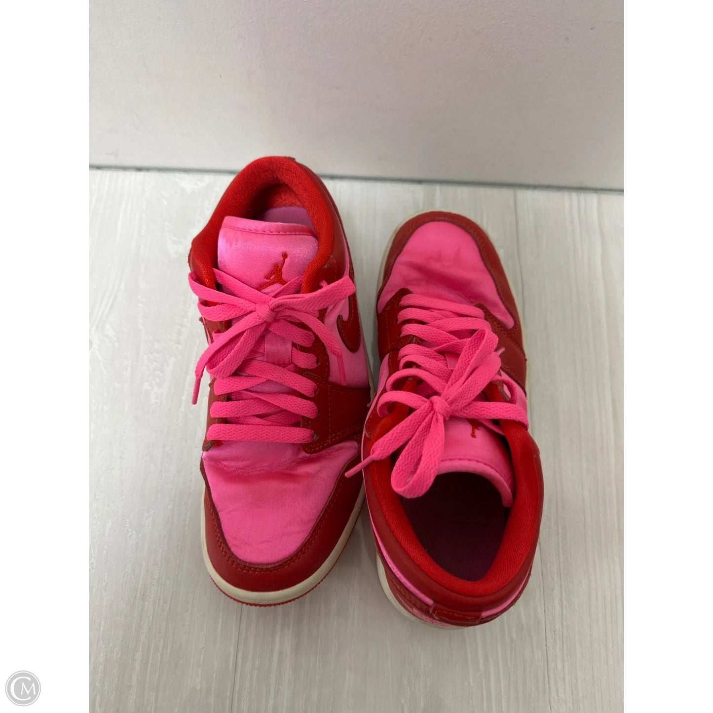 Shoes Sneakers By Nike In Pink & Red, Size: 6.5