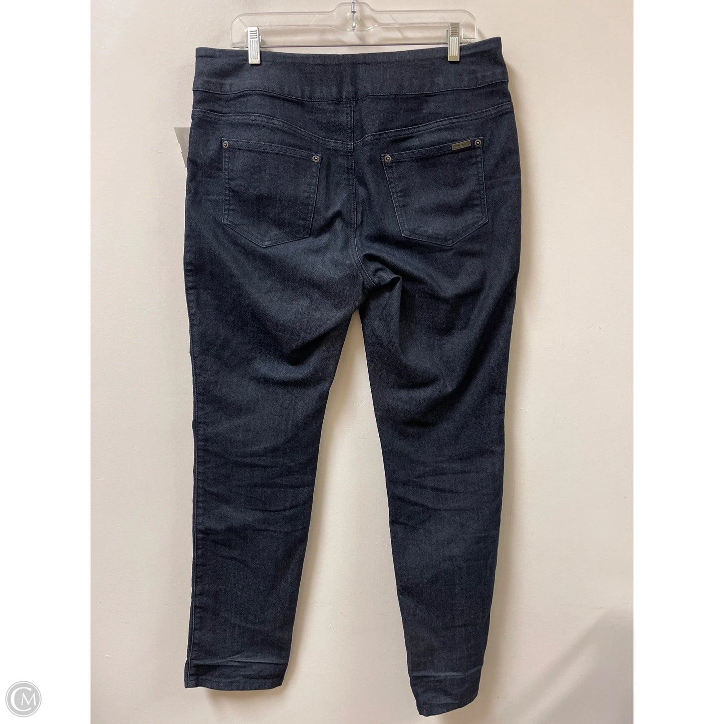 Pants Leggings By Chicos In Blue Denim, Size: 8