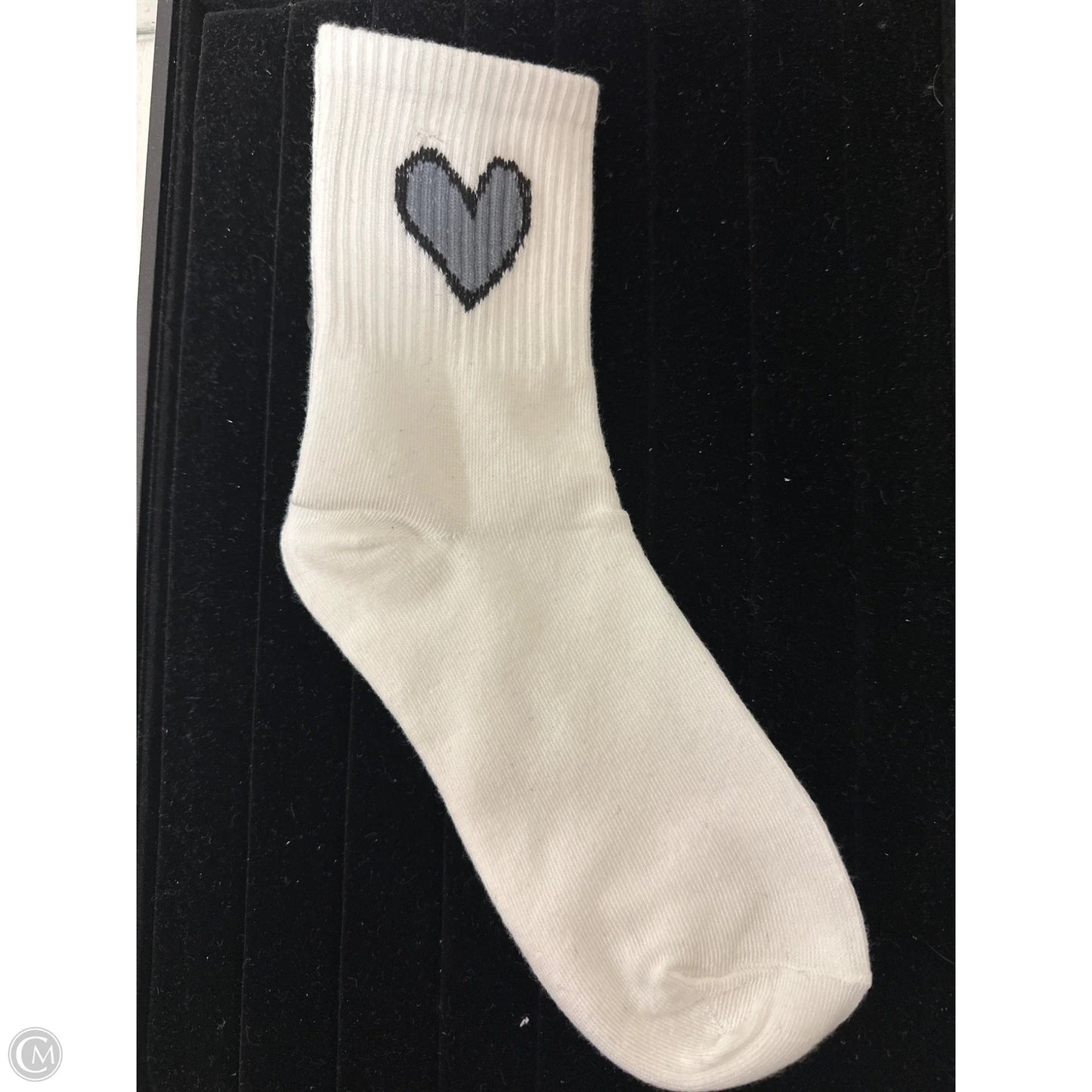 Socks By Clothes Mentor In White, Size: 0