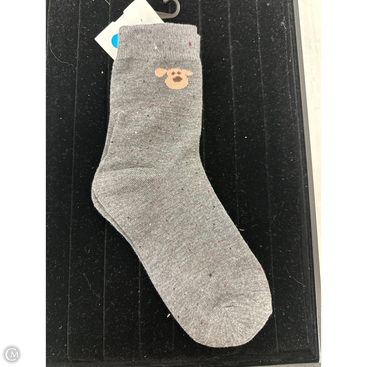 Socks By Clothes Mentor In Grey, Size: 0