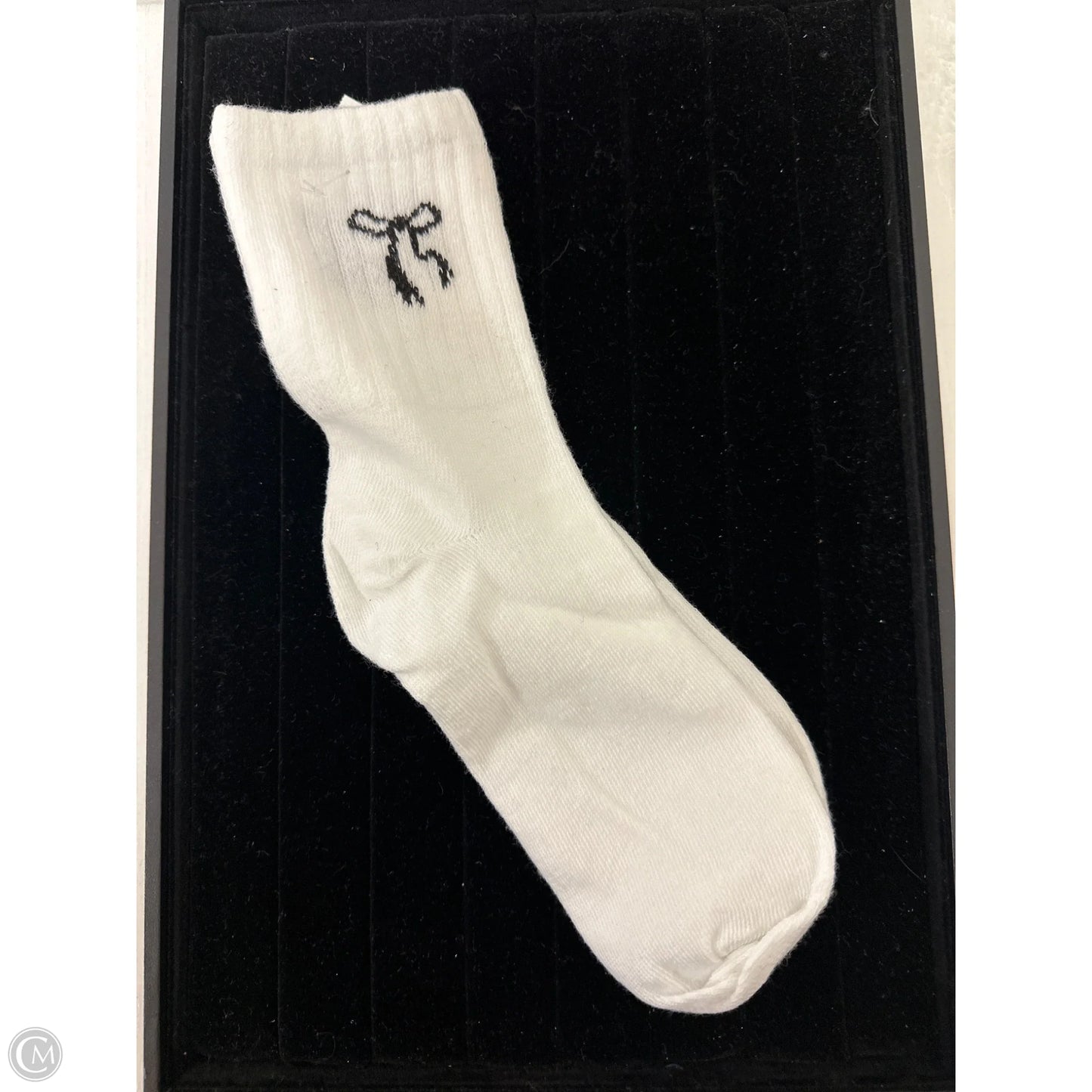 Socks By Clothes Mentor In White, Size: 0