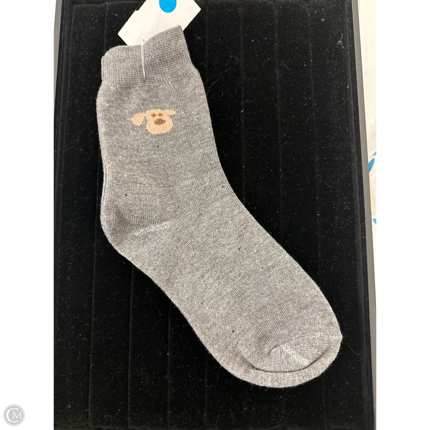 Socks By Clothes Mentor In Grey, Size: 0