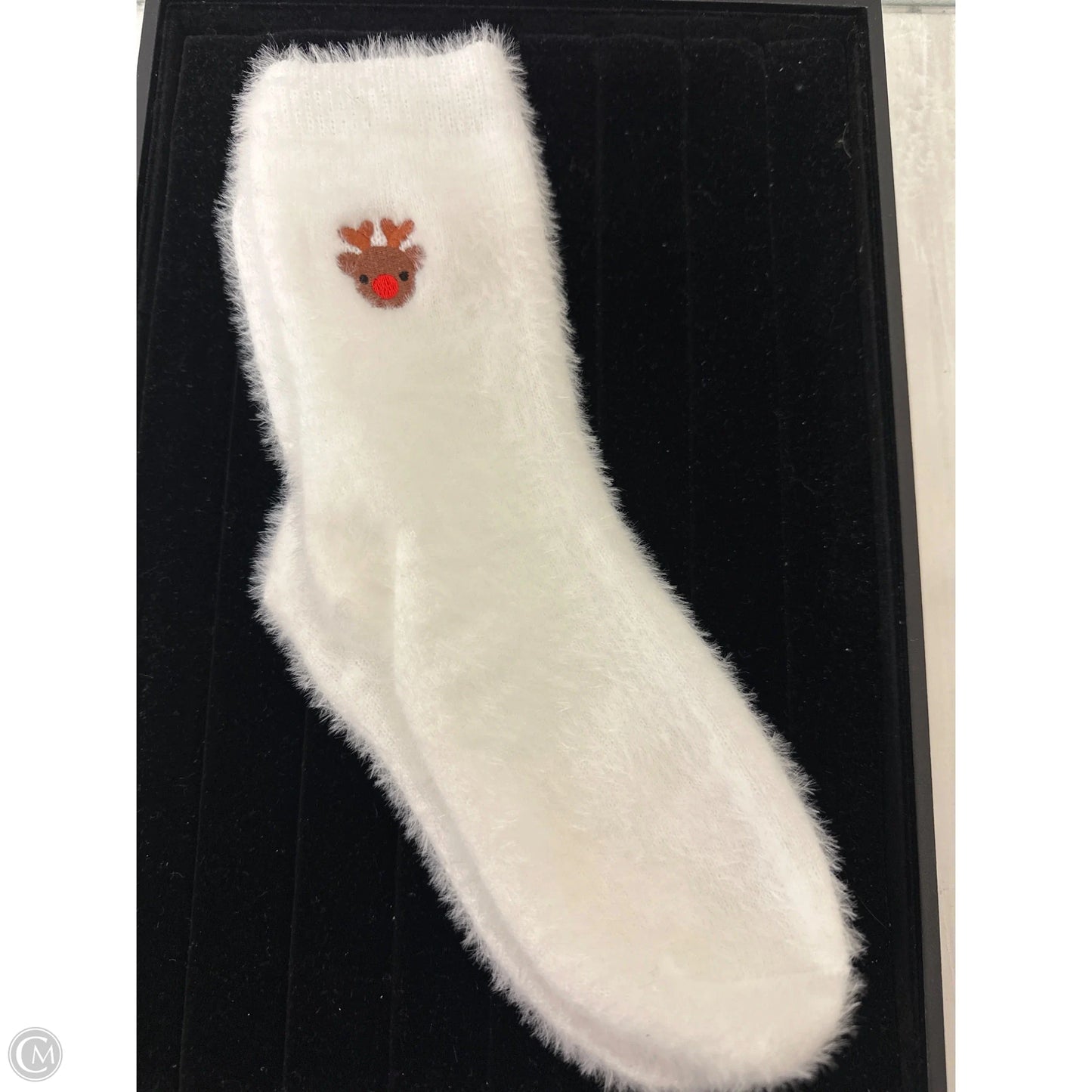Socks By Clothes Mentor In White, Size: 0