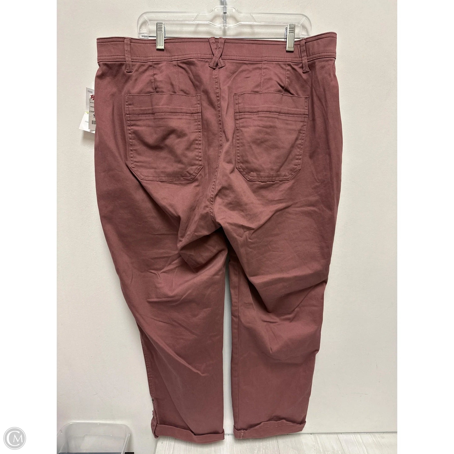 Pants Cargo & Utility By Democracy In Mauve, Size: 18