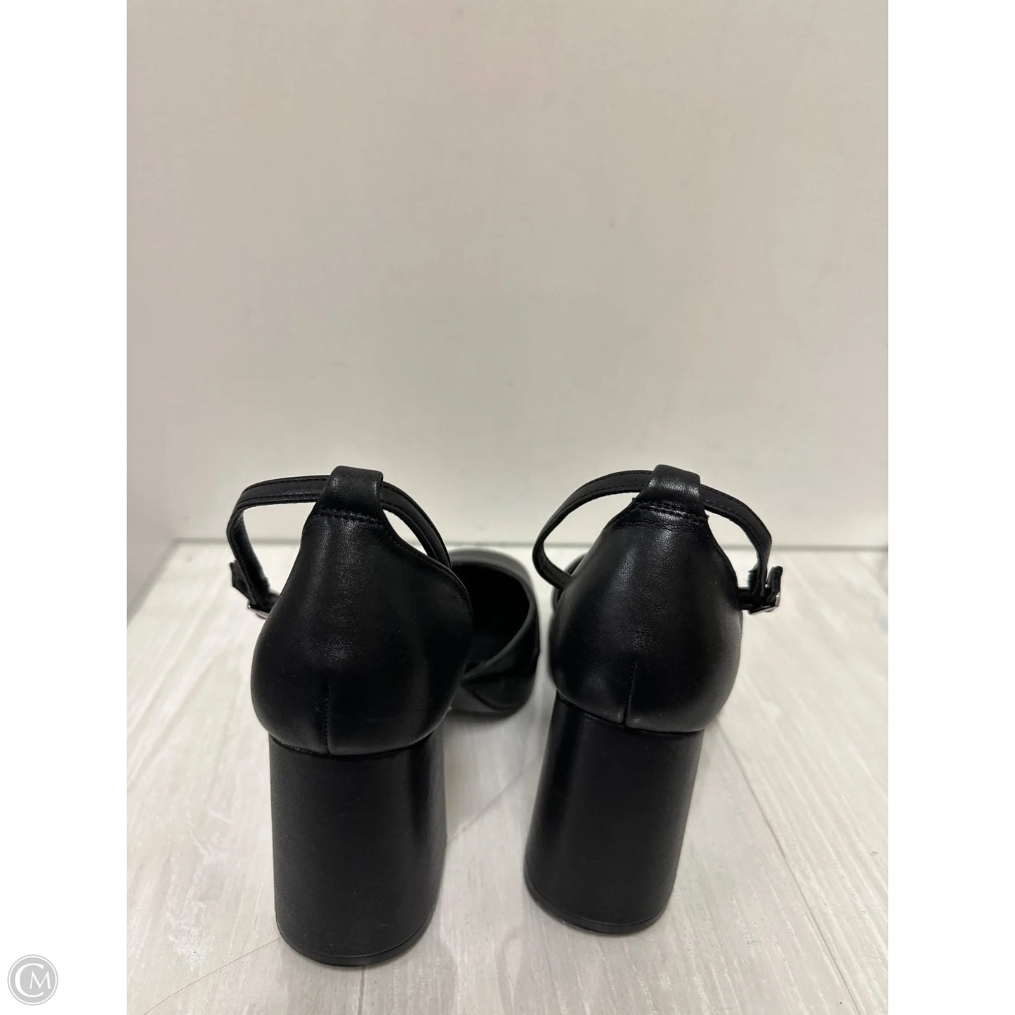 Shoes Heels Block By So In Black, Size: 9