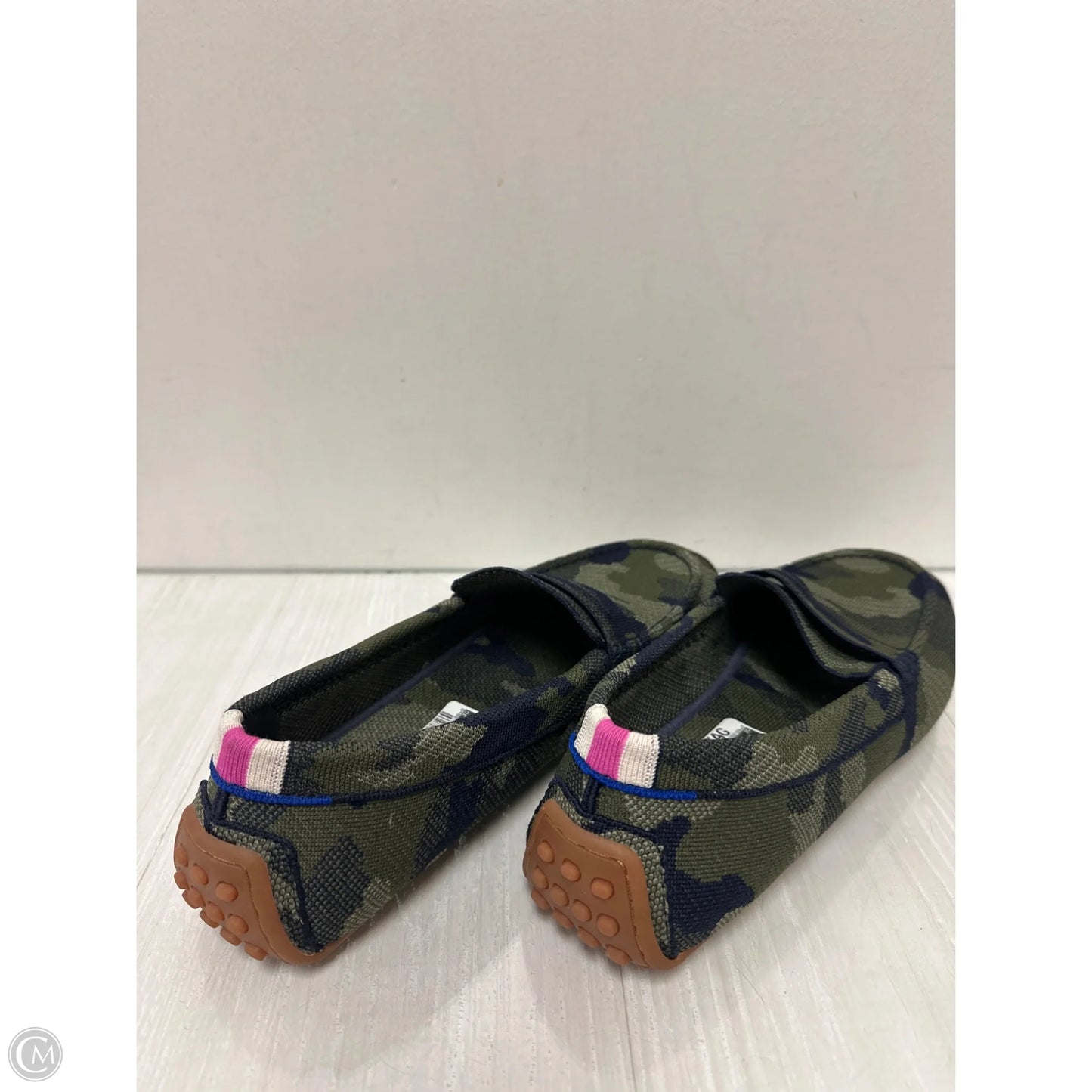 Shoes Flats By Rothys In Camouflage Print, Size: 11.5