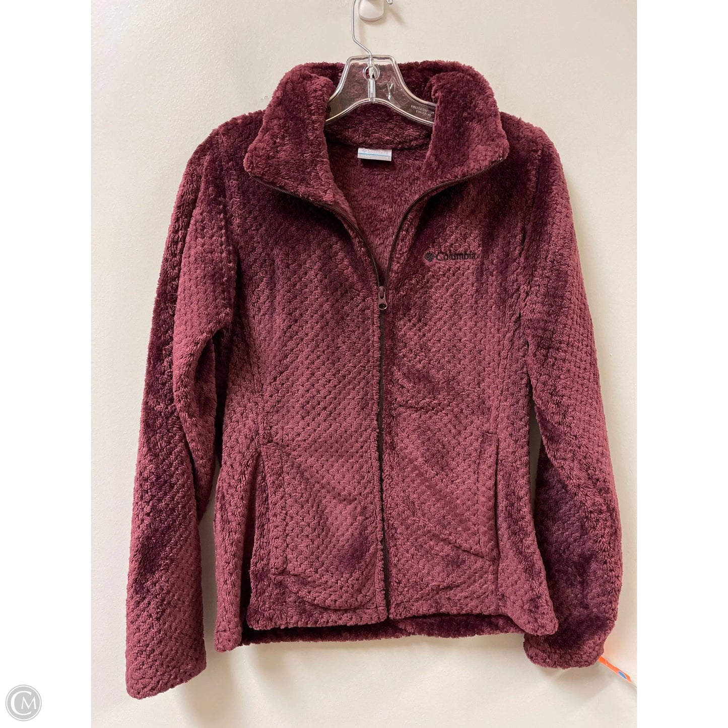 Jacket Faux Fur & Sherpa By Columbia In Red, Size: S